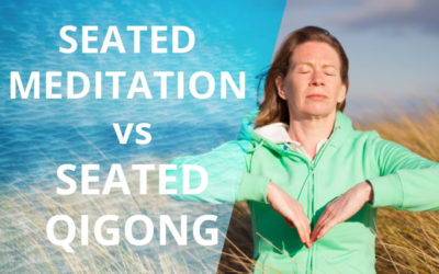 Lesson 40 – Comparing Seated Qigong With Seated Meditation (Replay of Live Qigong Class)
