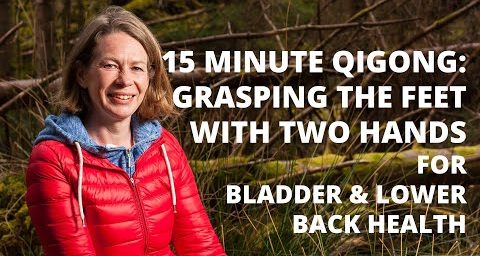 Qigong Exercises For Bladder Health (Grasping the Feet with Two Hands)